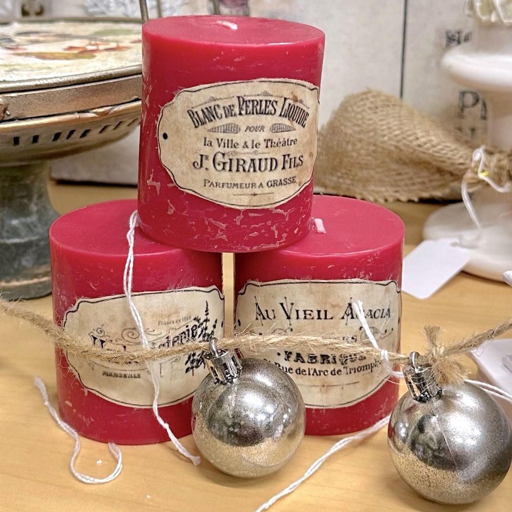 French Country Style Candles (3)